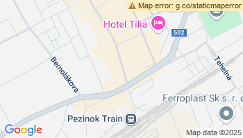 Google map: Holubyho 11, 902 01 Pezinok